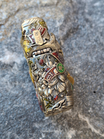 Zippo - Lucky Enamel Cat - Asia Modell