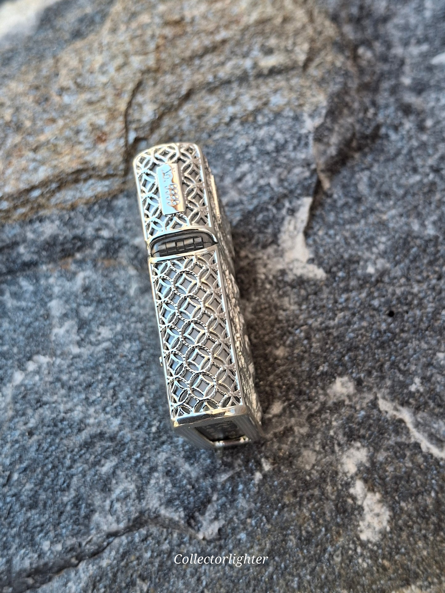 Zippo - Silver Thunder Dragon - Asia Modell