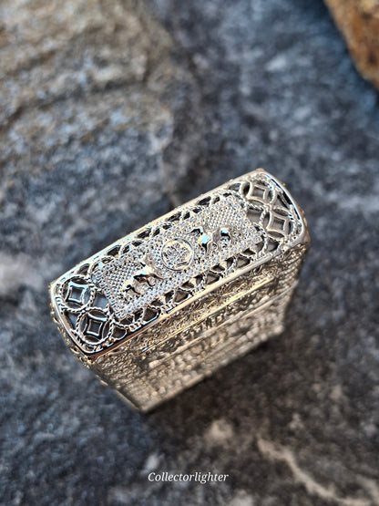 Zippo - Silver Thunder Dragon - Asia Modell