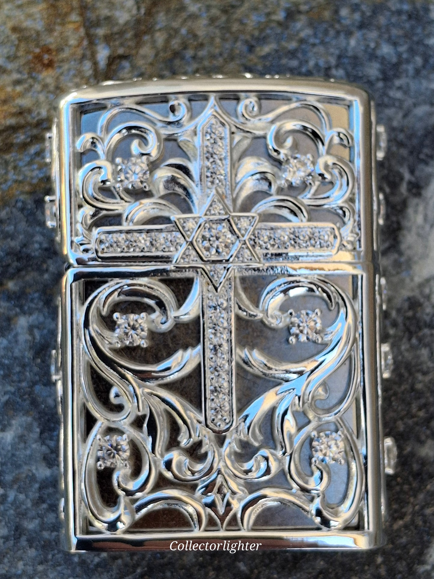 Zippo - Love Cross Flower - Asia Modell