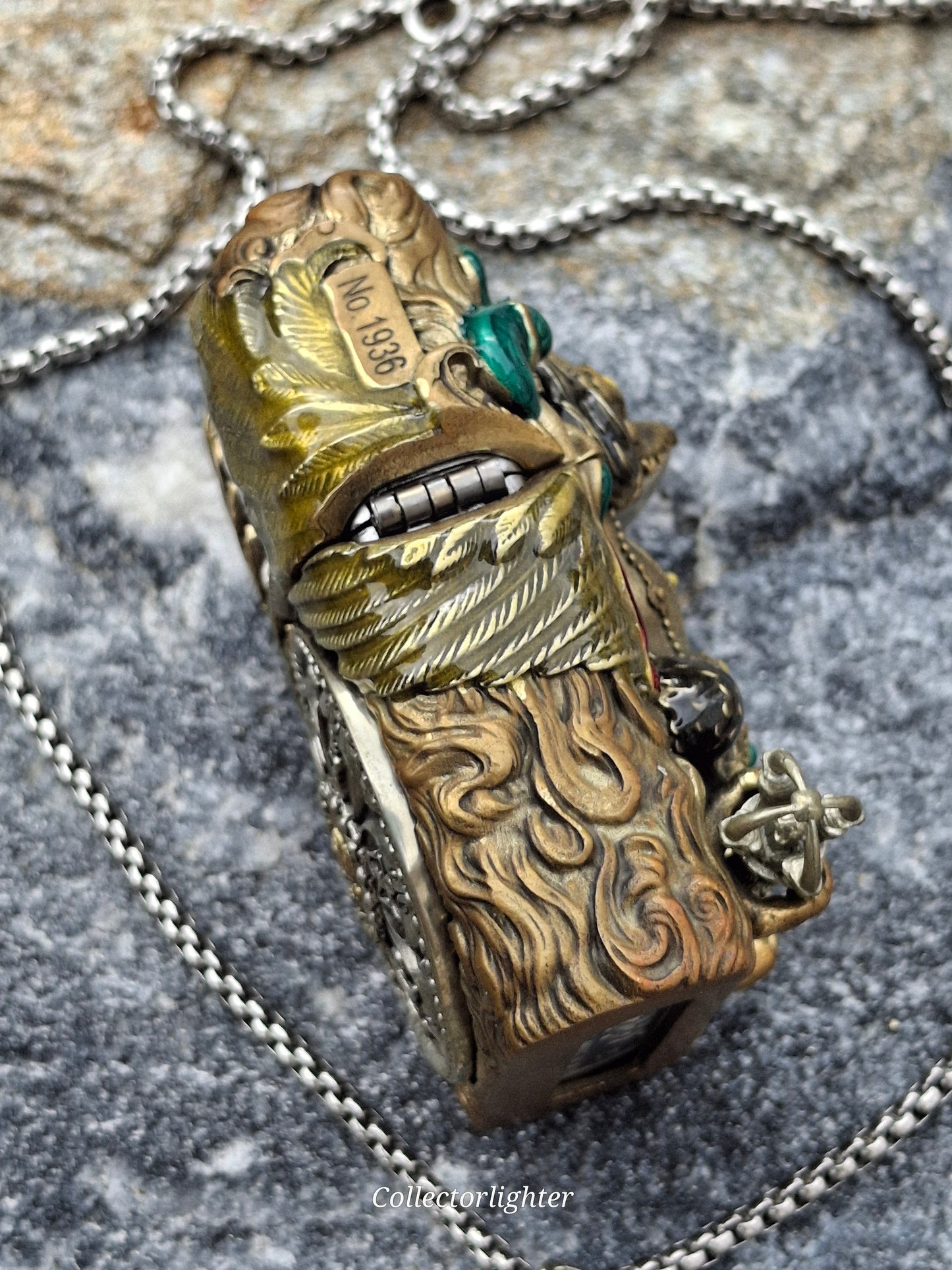 Zippo - Chinese Da Peng Bird - Asia Modell - Gold Edition