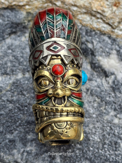 Zippo - Chieftain Head - Asia Modell