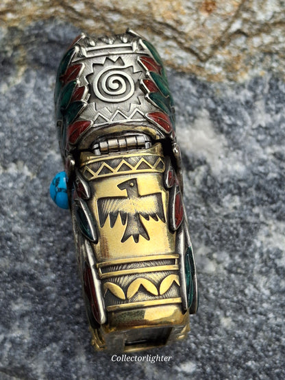 Zippo - Chieftain Head - Asia Modell