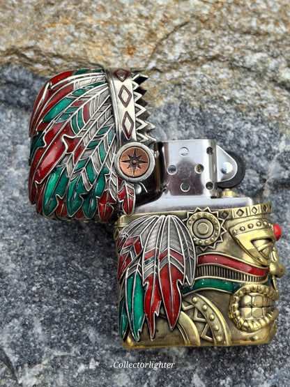 Zippo - Chieftain Head - Asia Modell