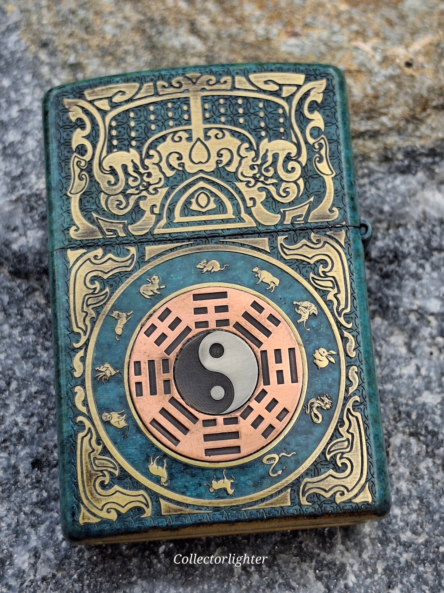 Zippo - Bronze Dragon Totem - Asia Modell