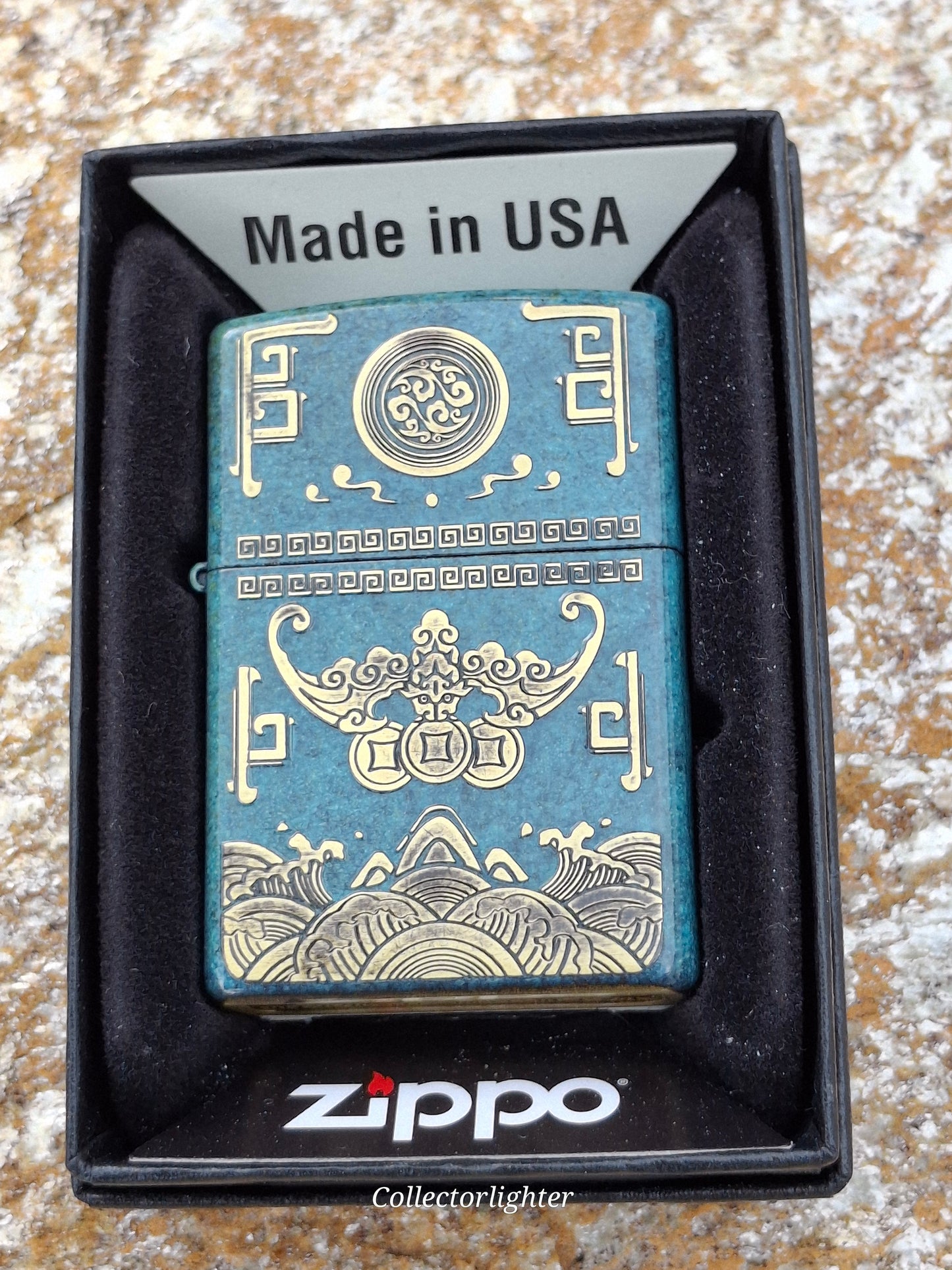 Zippo - Bronze Lucky Fortune - Asia Modell