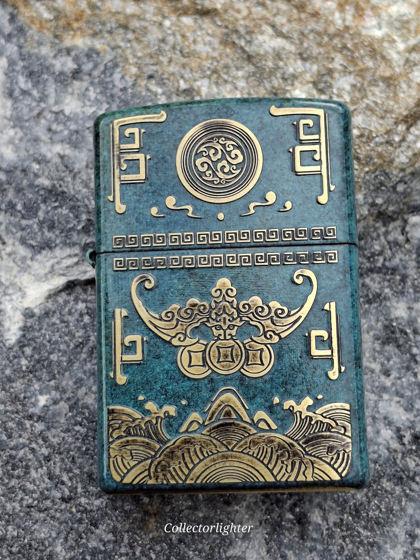 Zippo - Bronze Lucky Fortune - Asia Modell