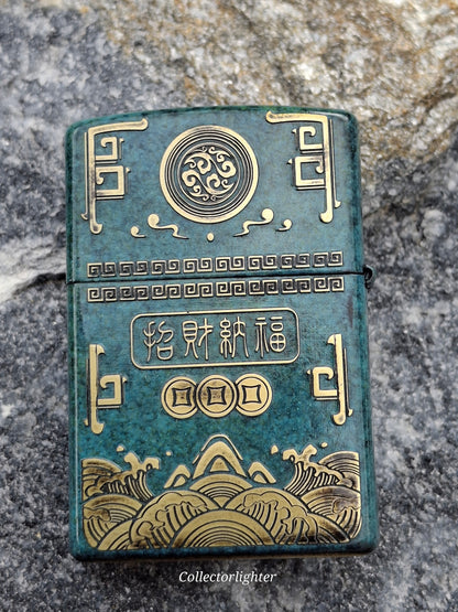 Zippo - Bronze Lucky Fortune - Asia Modell
