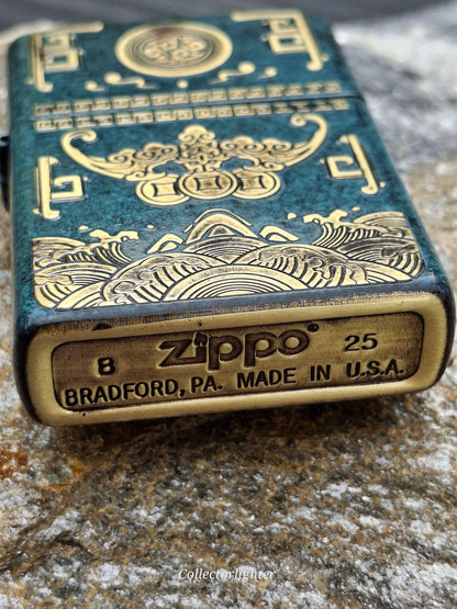 Zippo - Bronze Lucky Fortune - Asia Modell