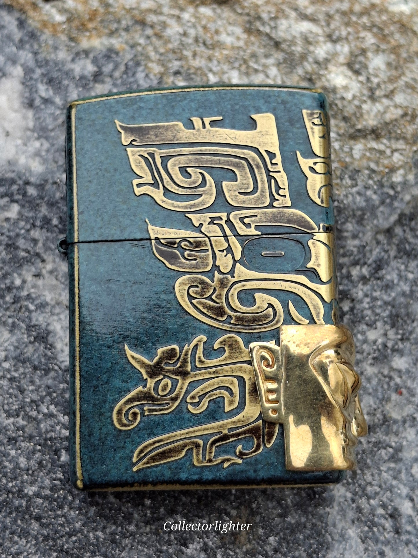 Zippo - Bronze San Xing Dui - Asia Modell
