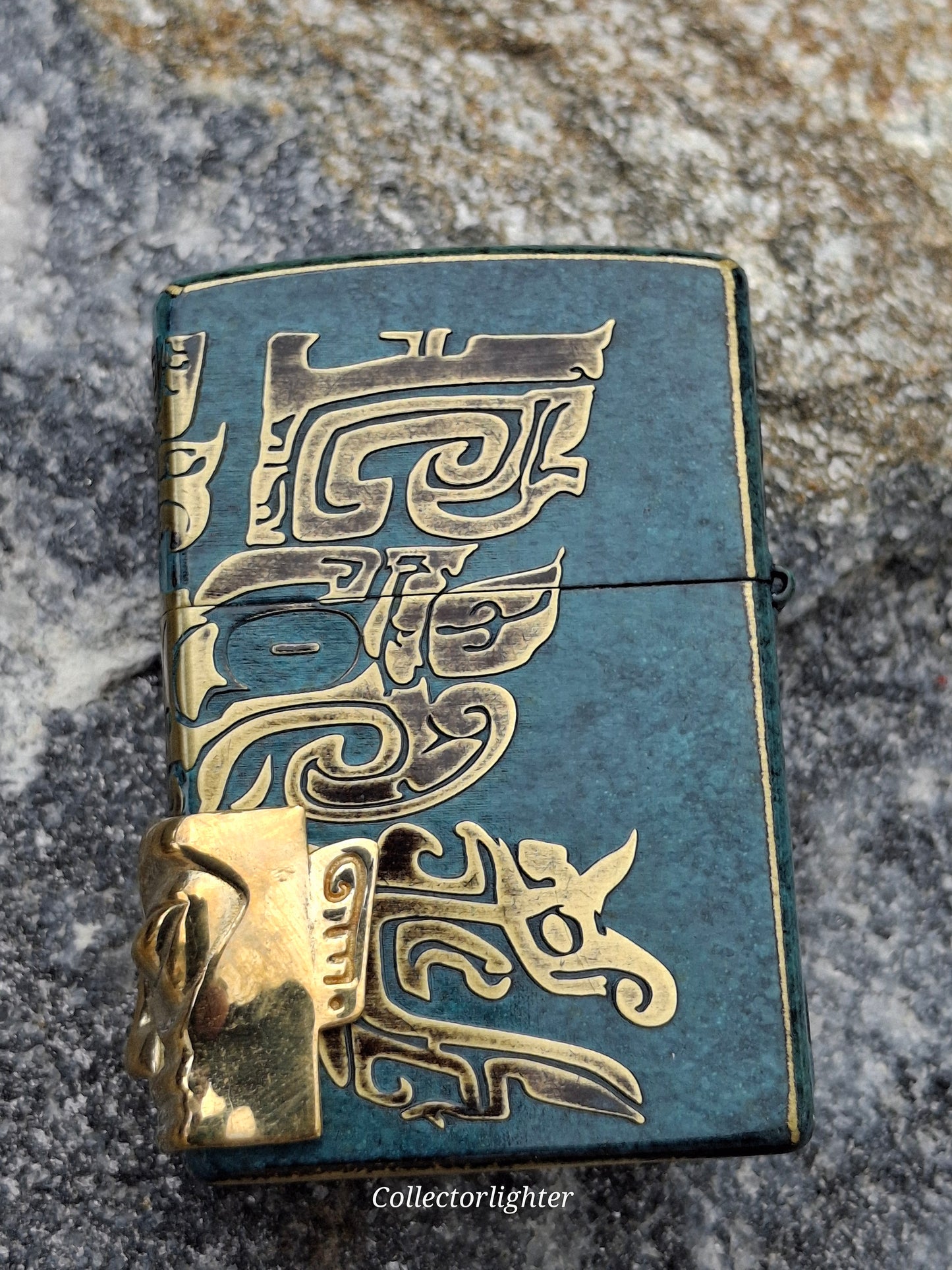 Zippo - Bronze San Xing Dui - Asia Modell