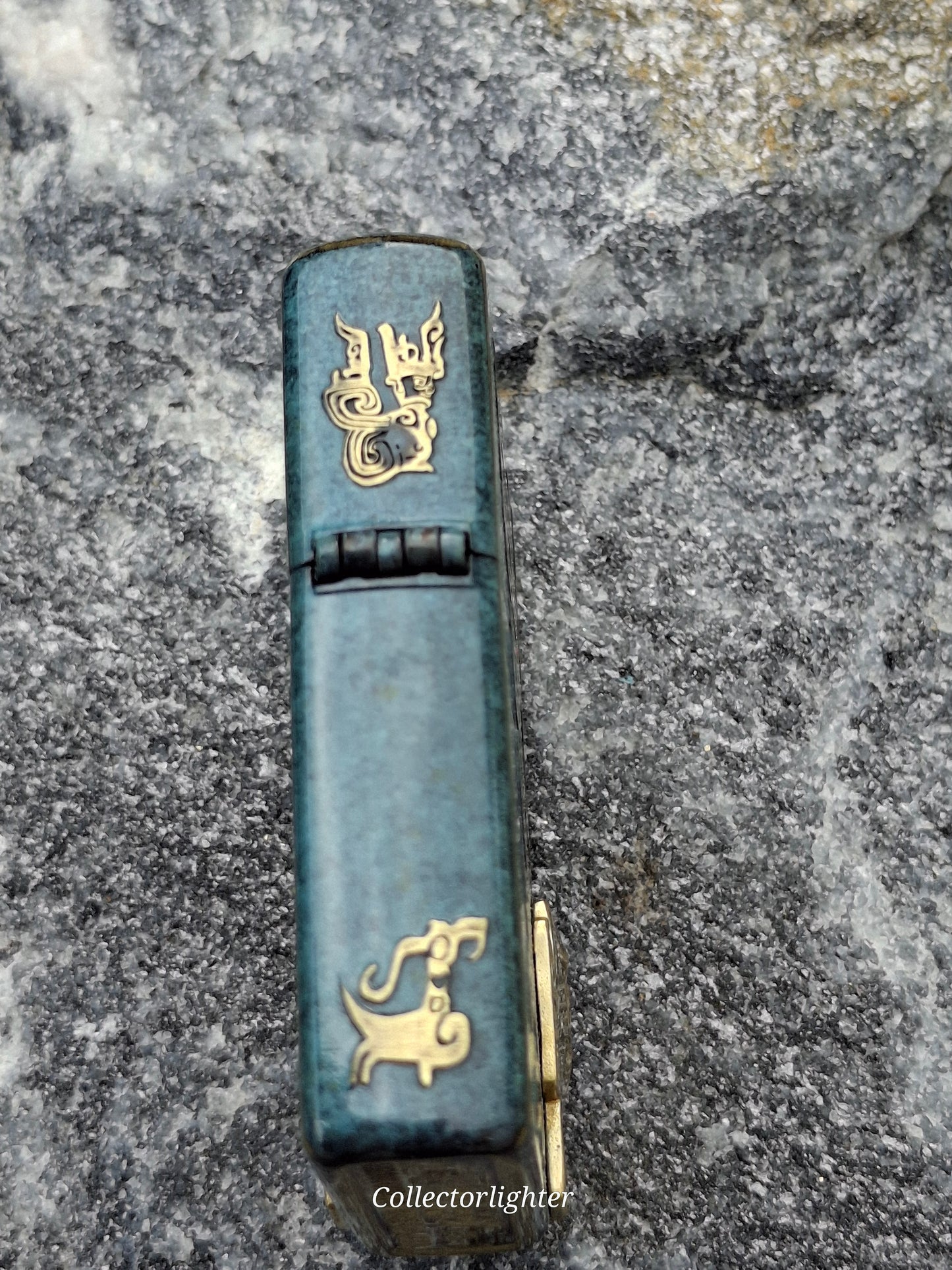 Zippo - Bronze San Xing Dui - Asia Modell
