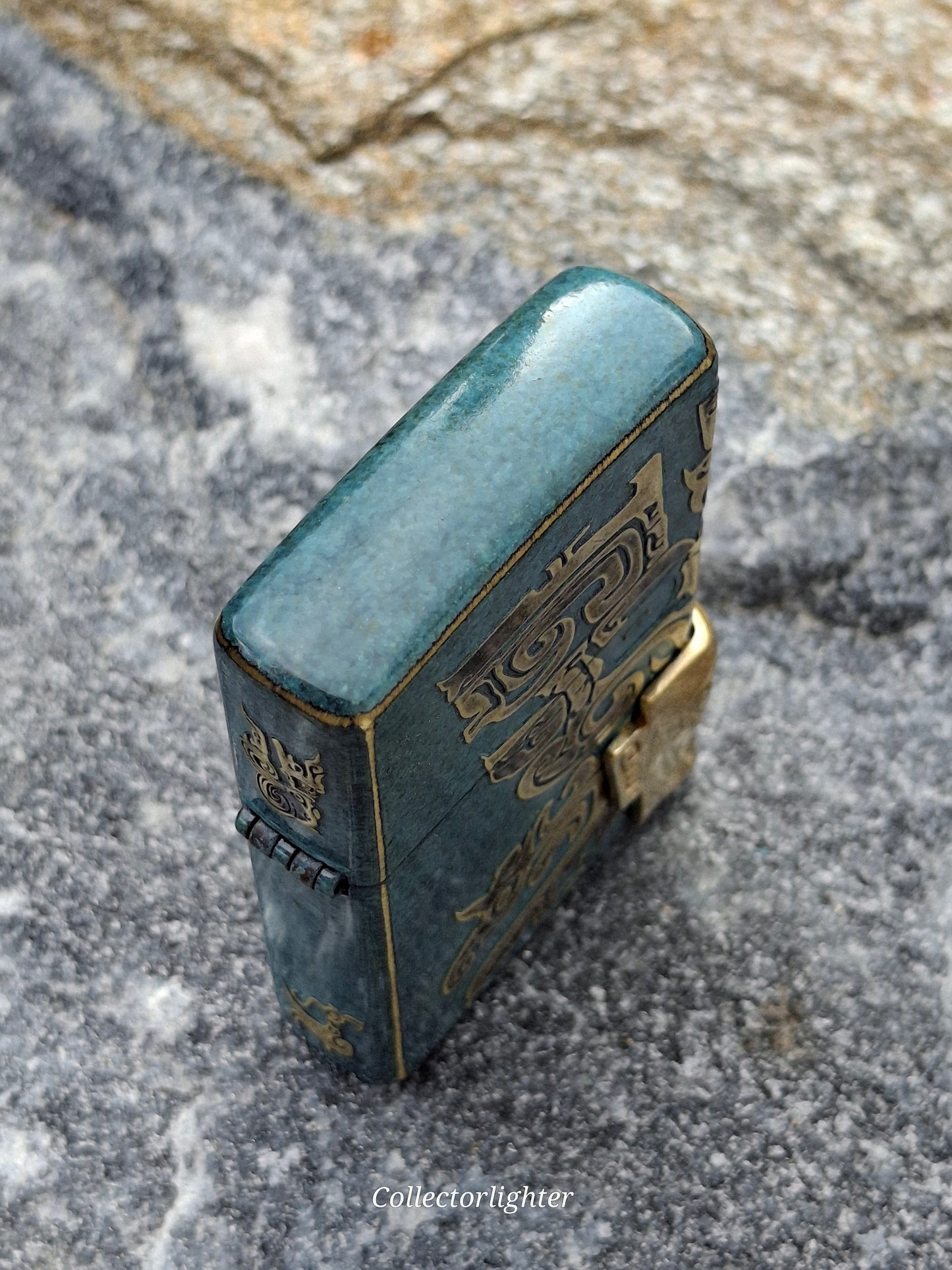 Zippo - Bronze San Xing Dui - Asia Modell