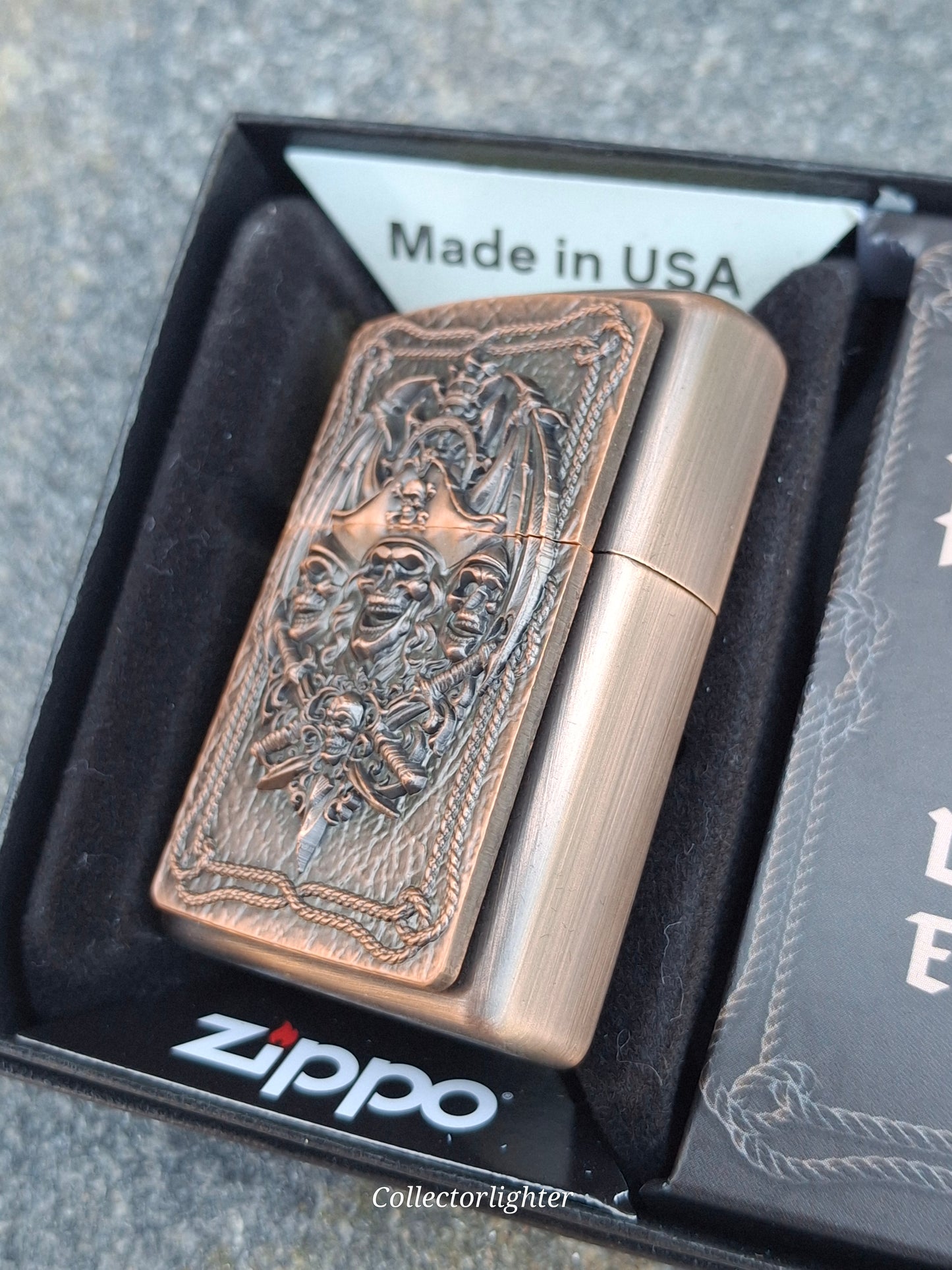 Zippo - Pirate Limited Edition - Rustic Bronze 2008208