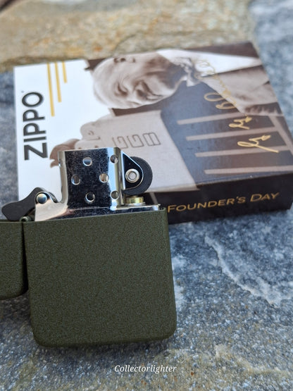 Zippo - Founder´s Day 2026 Green Crackle - 60007990