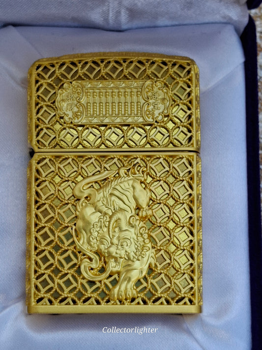Zippo - Gold Pixu Fortune of Luck - Asia Modell