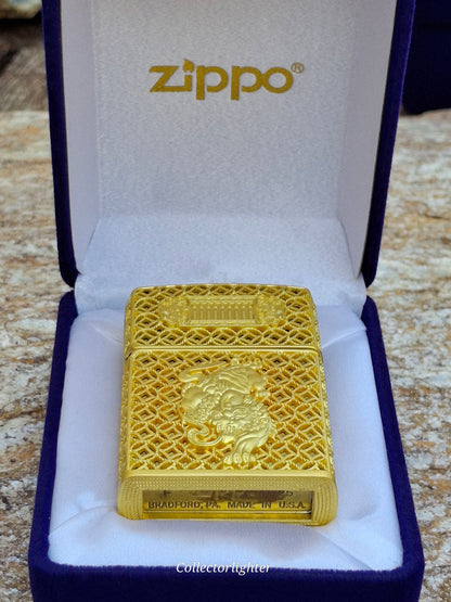 Zippo - Gold Pixu Fortune of Luck - Asia Modell