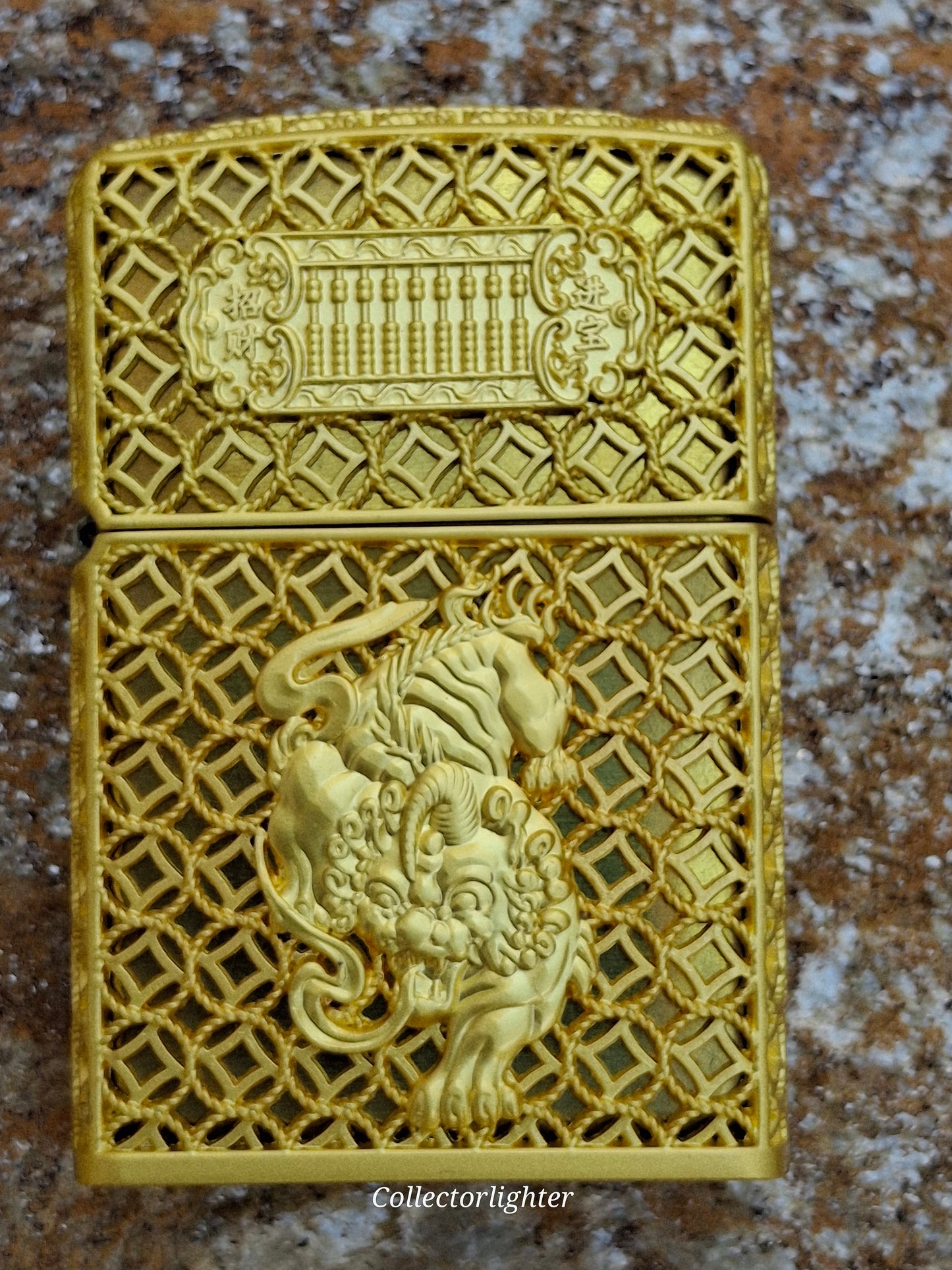 Zippo - Gold Pixu Fortune of Luck - Asia Modell