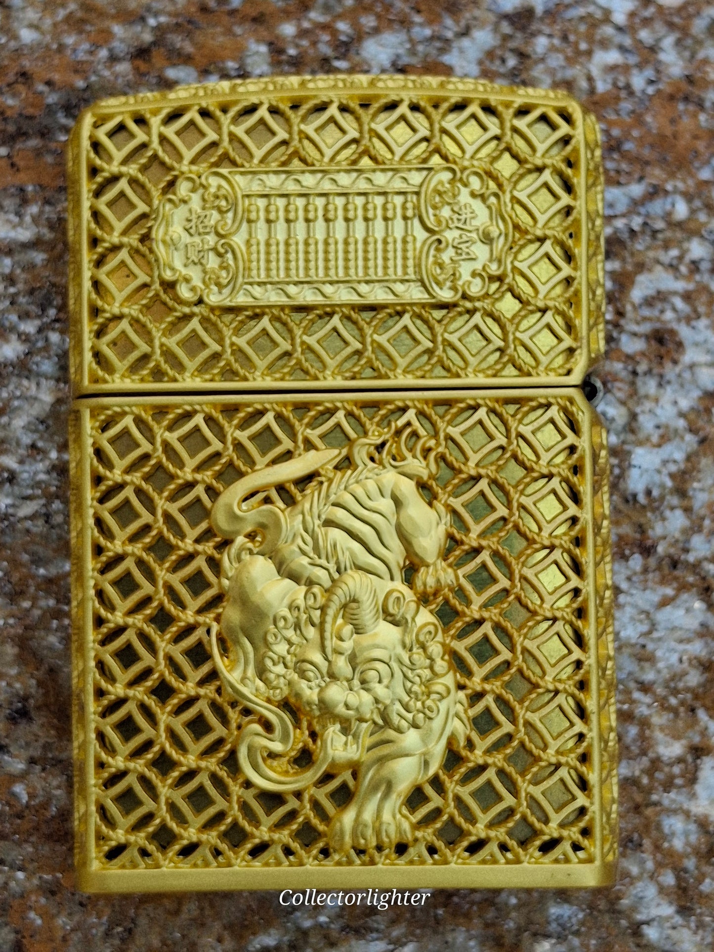 Zippo - Gold Pixu Fortune of Luck - Asia Modell