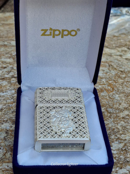 Zippo - Silver Pixu Fortune of Luck - Asia Modell