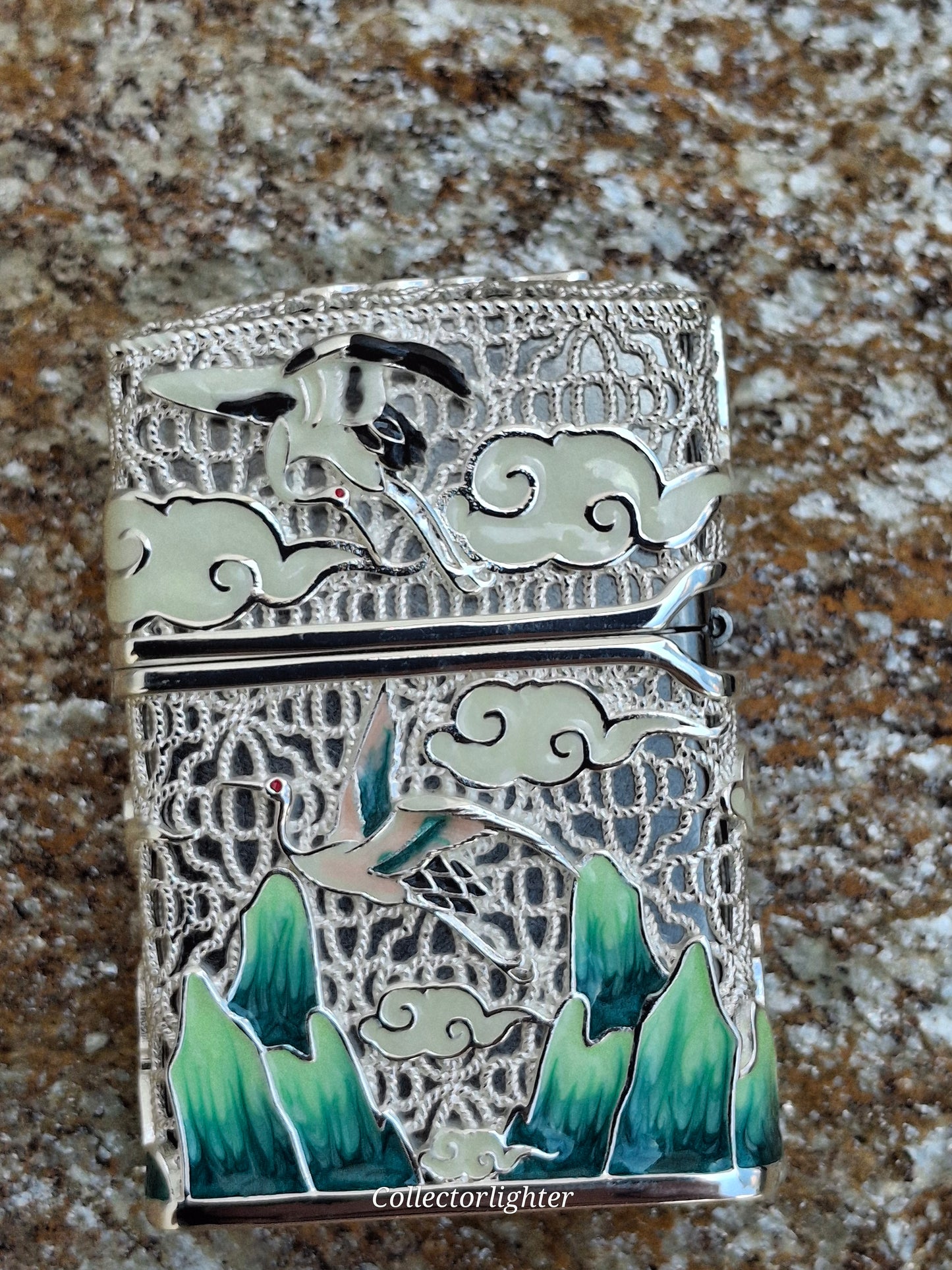 Zippo - White Angel Horse - Asia Modell