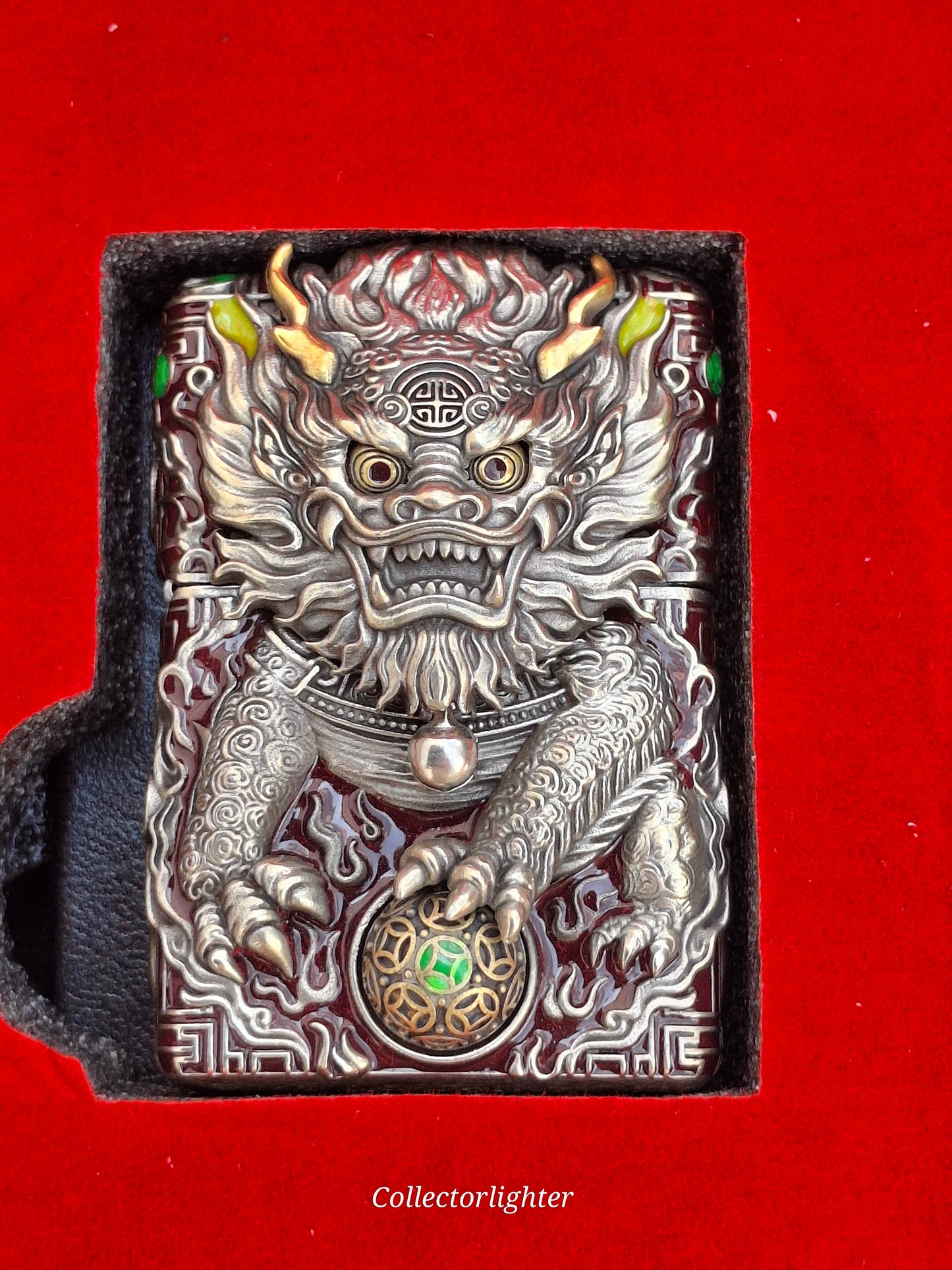 Zippo - Dragon with turning Ball - Asia Modell