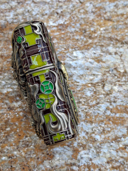 Zippo - Dragon with turning Ball - Asia Modell
