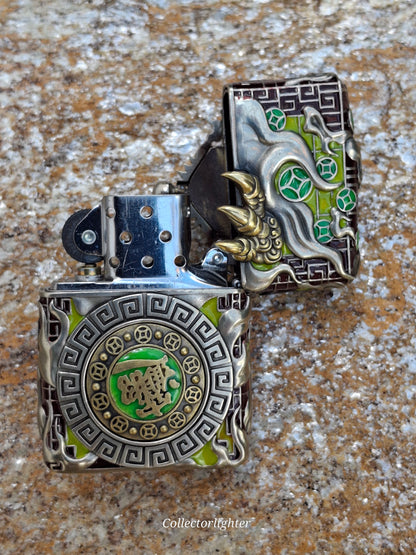 Zippo - Dragon with turning Ball - Asia Modell