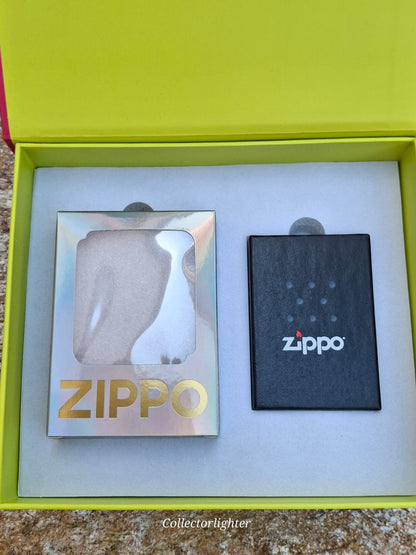 Zippo - Mythical Beast Qilin Black - Slim Line - Asia Modell