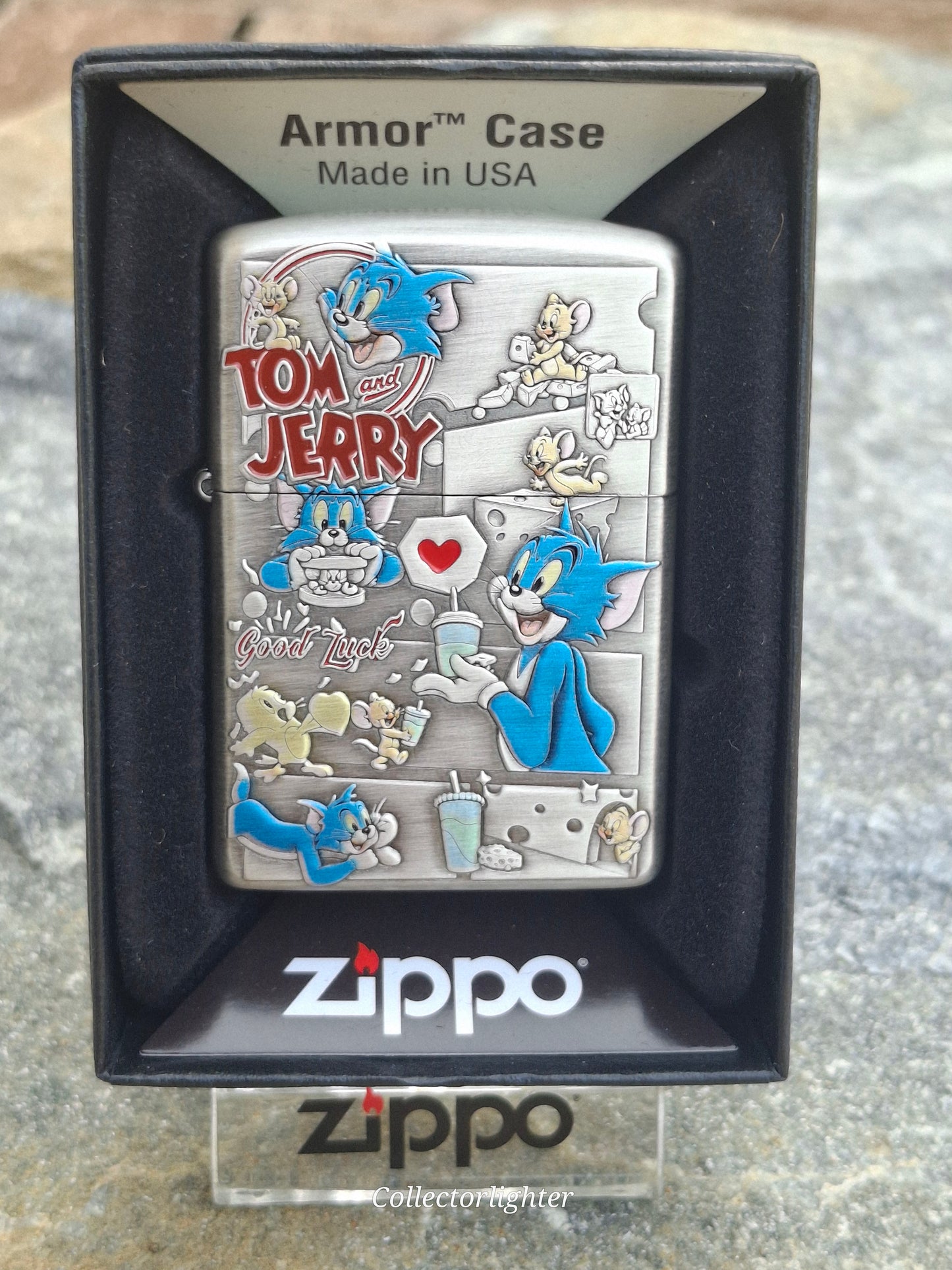 Zippo - Tom & Jerry Good Luck - Asia Modell