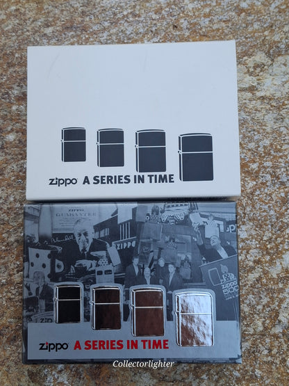 Zippo - A Series In Time Limited Set of 2 3454/15000