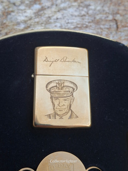 Zippo - D-Day Normandy 50 Years Set of 4 Allied Heroes