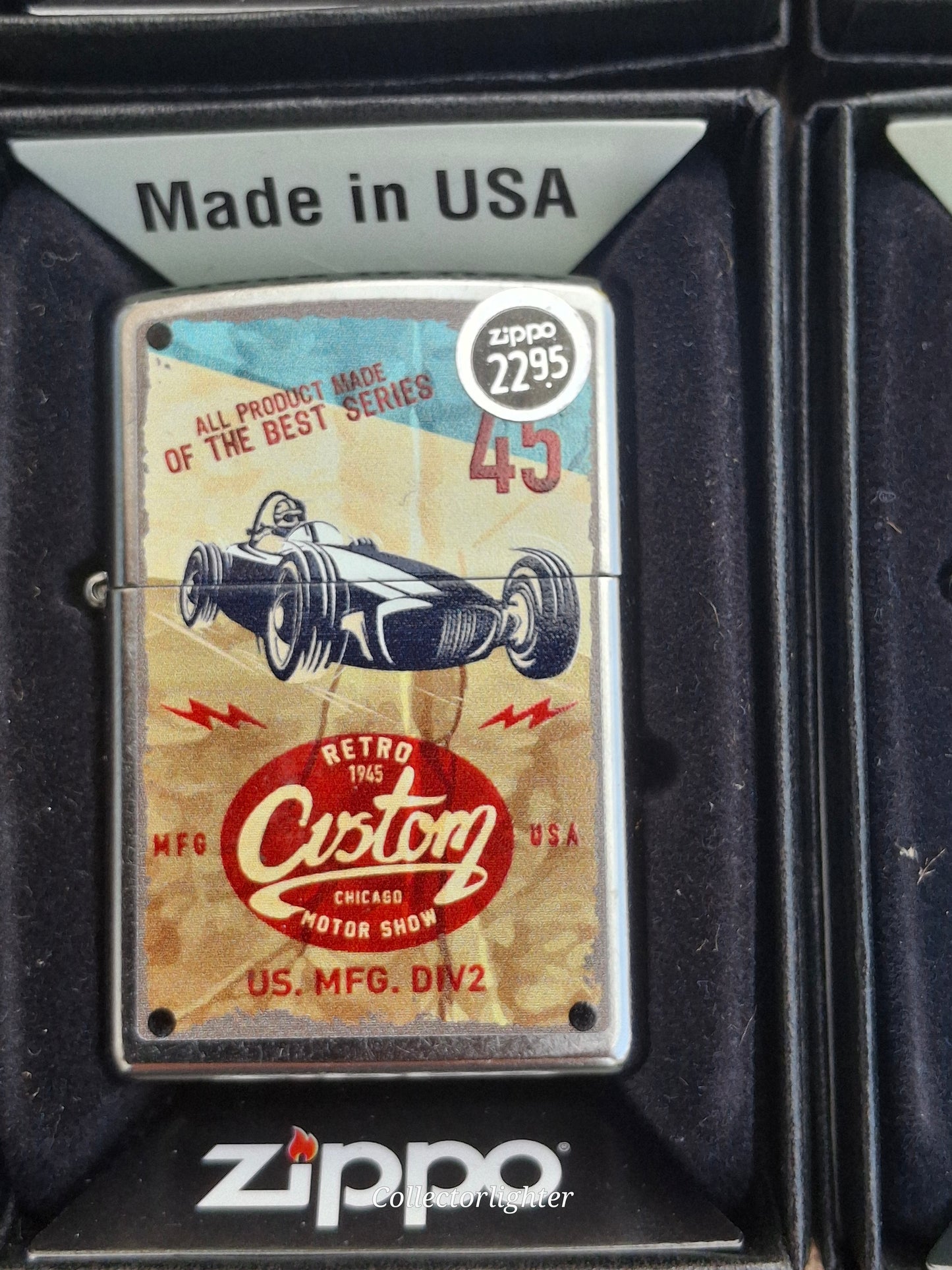 Zippo - Vintage Retro Car Set - 12er Set - USA