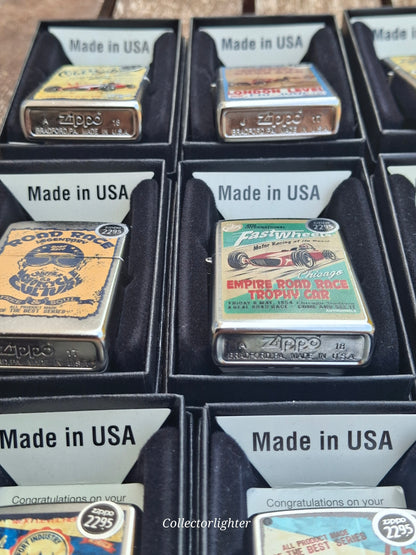 Zippo - Vintage Retro Car Set - 12er Set - USA