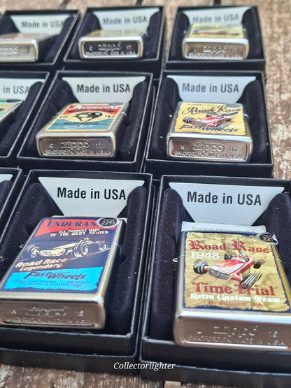 Zippo - Vintage Retro Car Set - 12er Set - USA