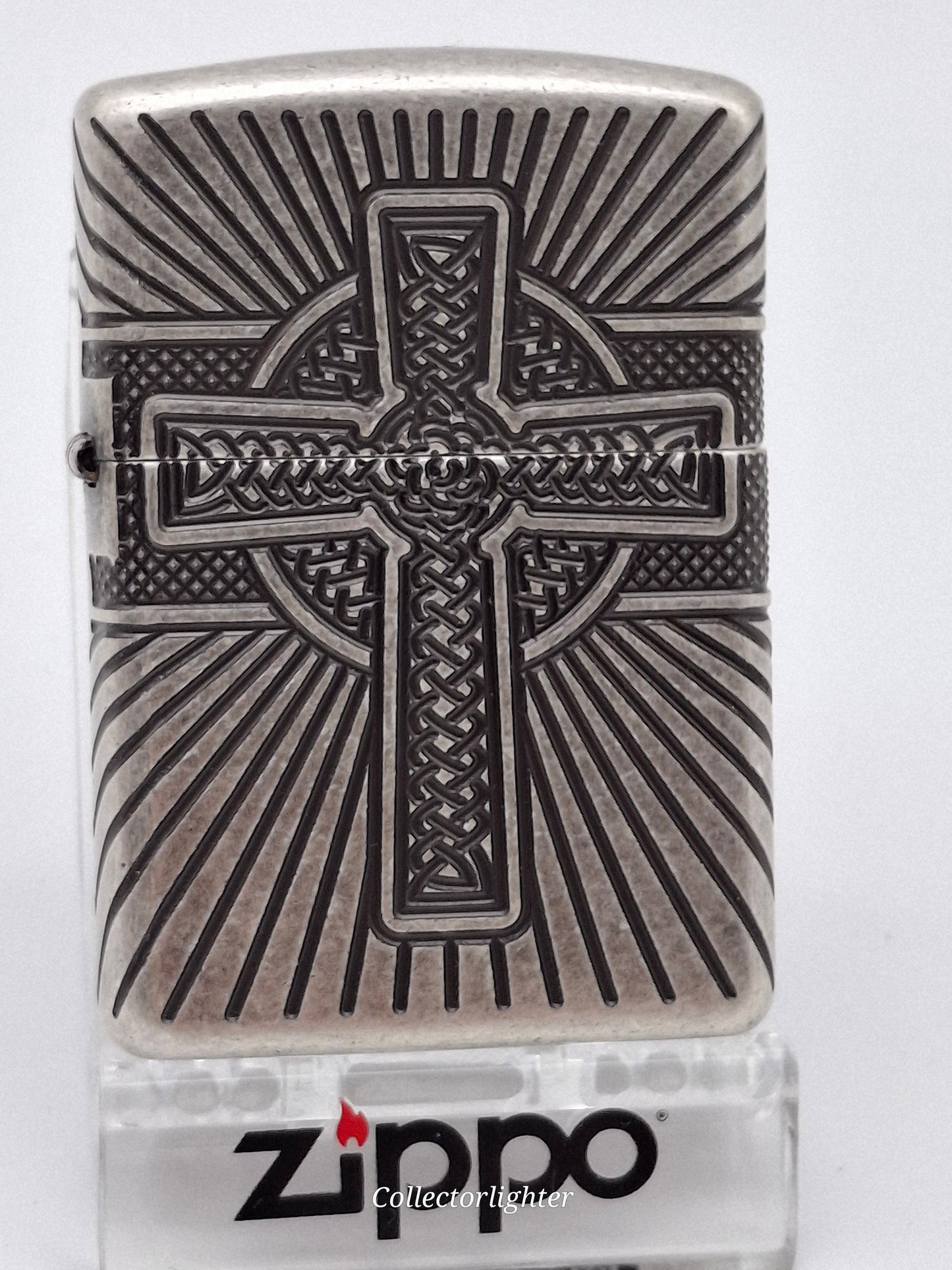 Zippo - Celtic Cross 360° Multi Cut Engrave - Armor Case 60004304