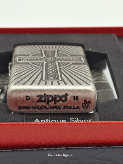 Zippo - Celtic Cross 360° Multi Cut Engrave - Armor Case 60004304