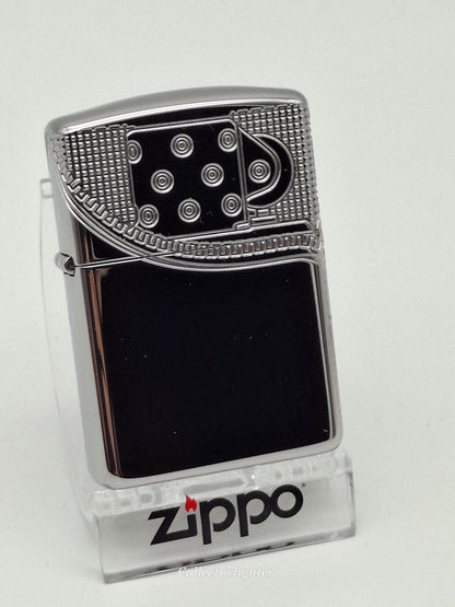 Zippo - Zipper Design 360° Multi Cut Engrave - Armor Case 60004305
