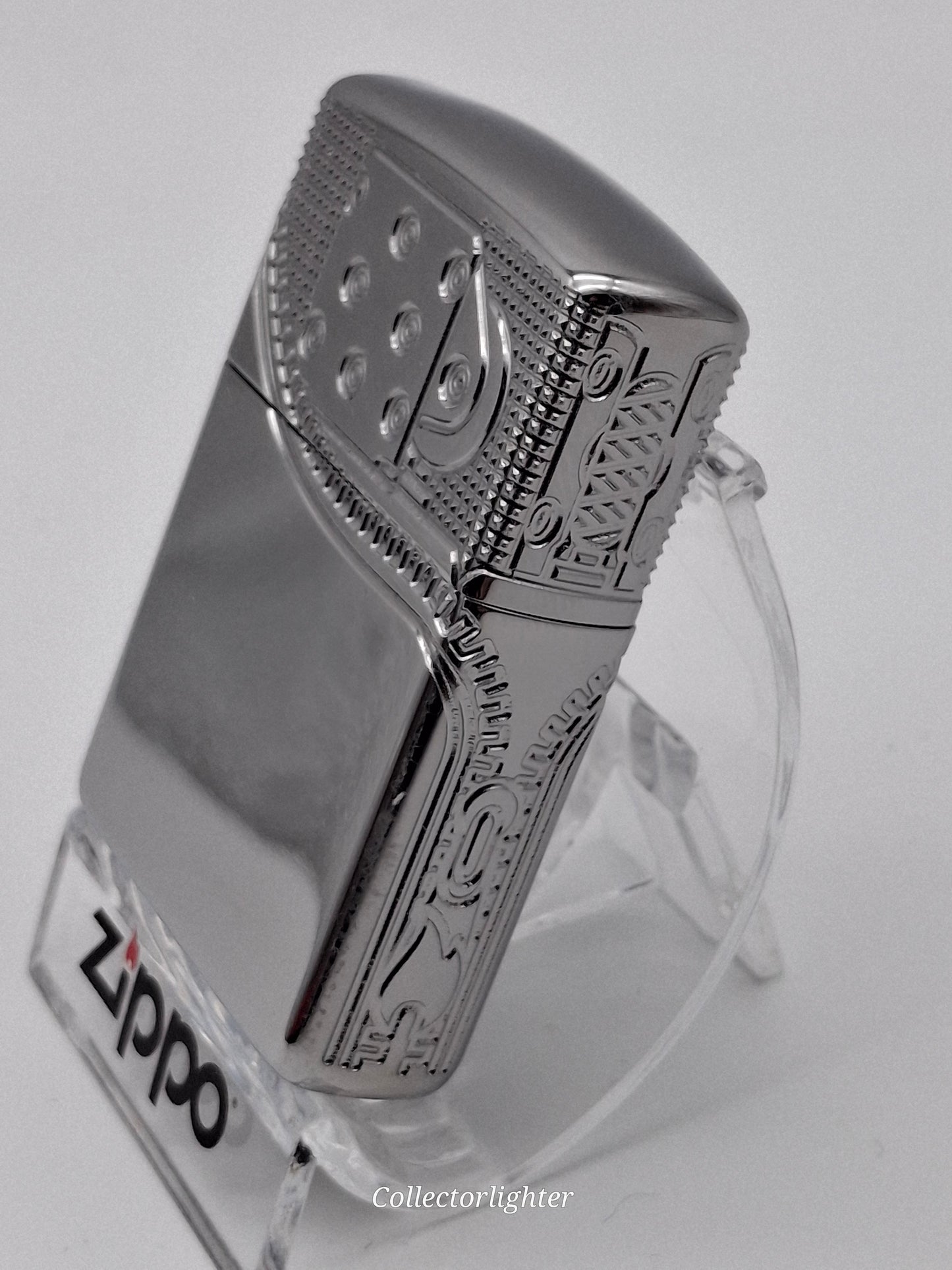 Zippo - Zipper Design 360° Multi Cut Engrave - Armor Case 60004305