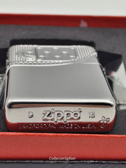 Zippo - Zipper Design 360° Multi Cut Engrave - Armor Case 60004305