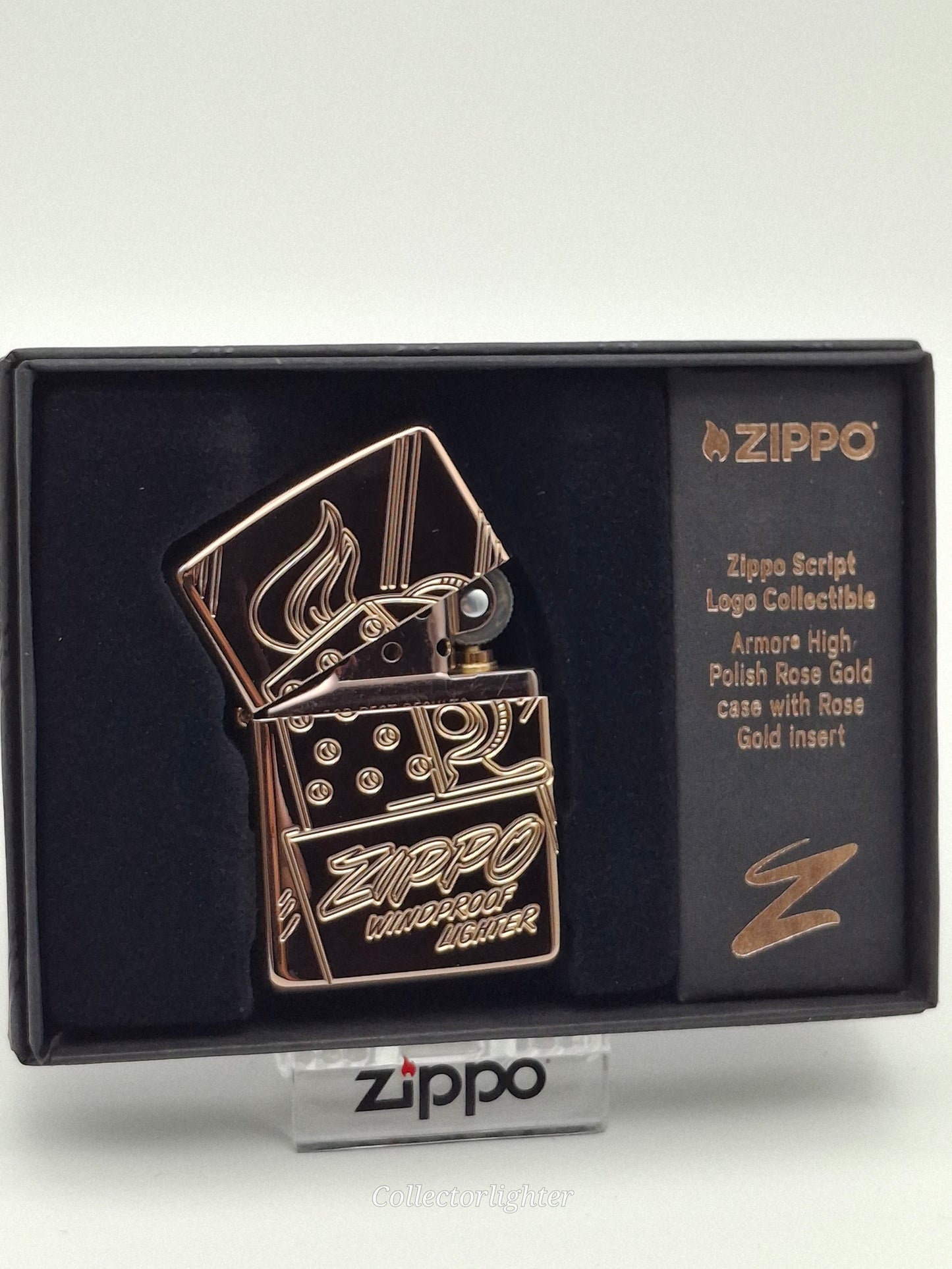 Zippo - Zippo Script Limited Edition Deep Carve Engrave - Armor Case 60006832