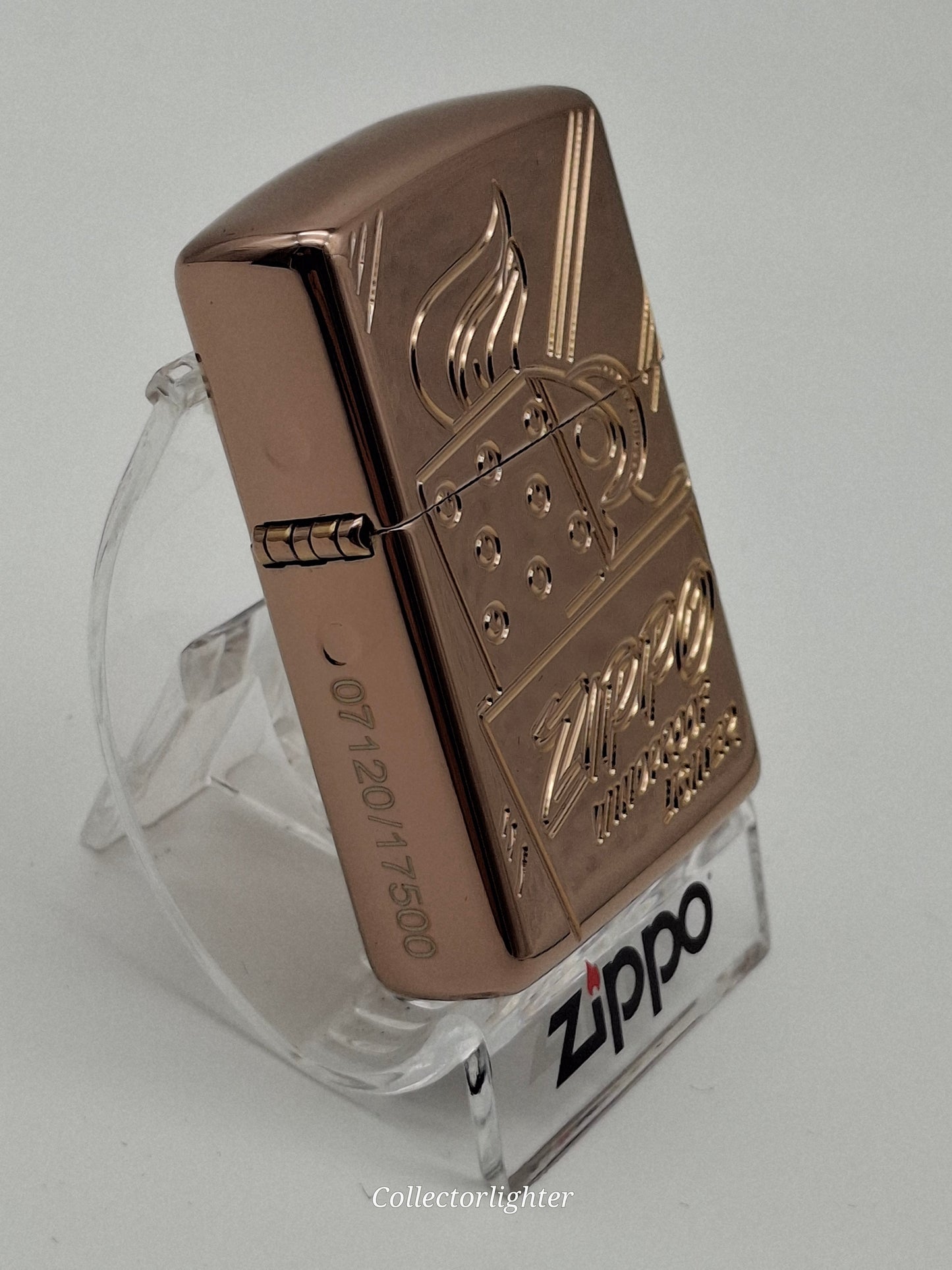 Zippo - Zippo Script Limited Edition Deep Carve Engrave - Armor Case 60006832