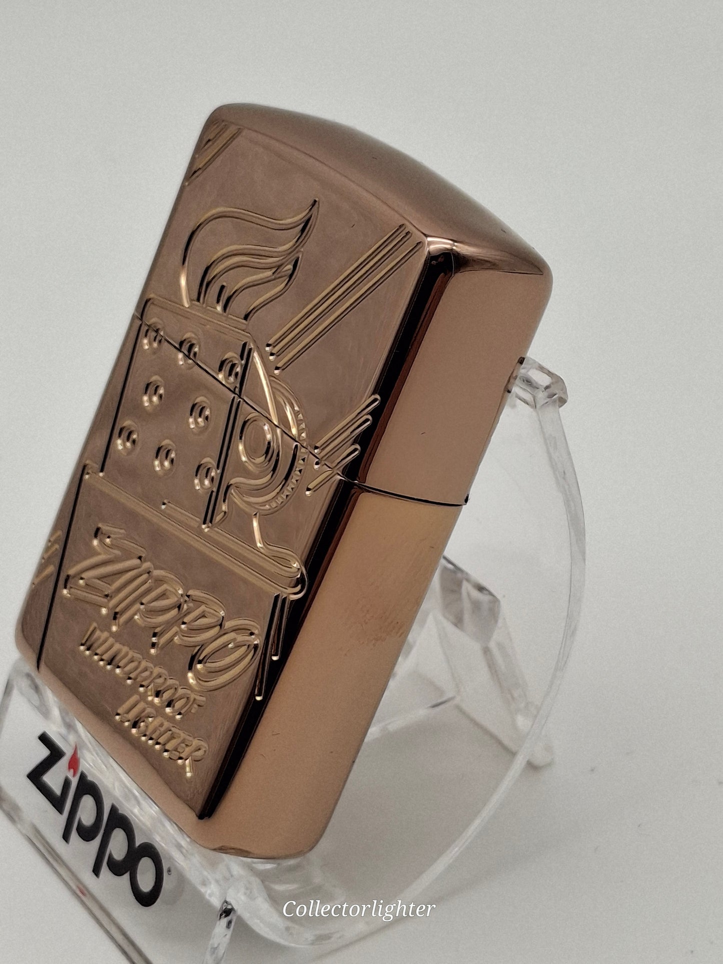 Zippo - Zippo Script Limited Edition Deep Carve Engrave - Armor Case 60006832