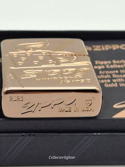 Zippo - Zippo Script Limited Edition Deep Carve Engrave - Armor Case 60006832
