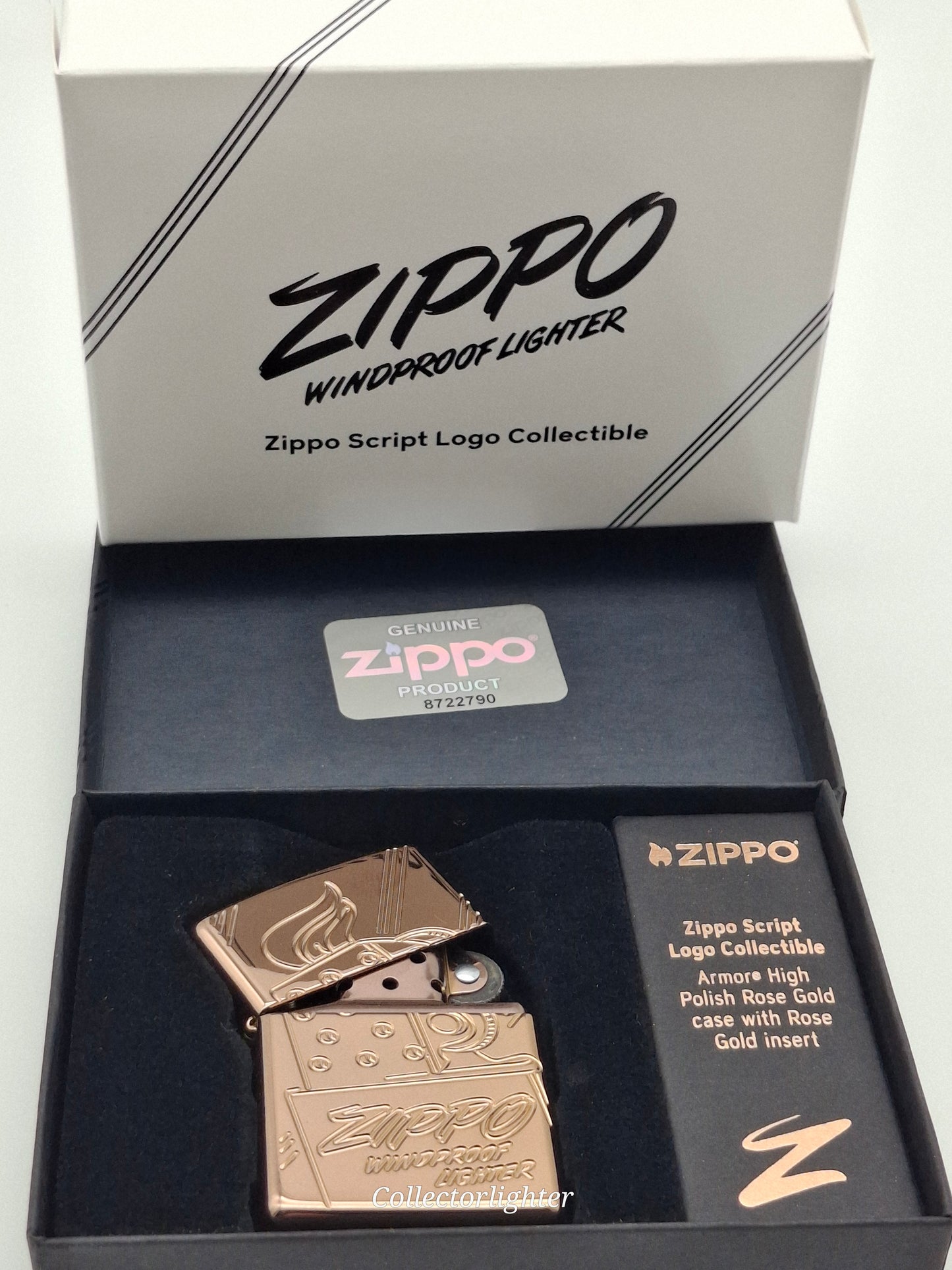 Zippo - Zippo Script Limited Edition Deep Carve Engrave - Armor Case 60006832