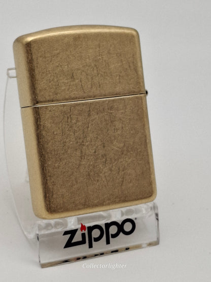 Zippo - Tumbled Brass Flame Armor Case 60007337