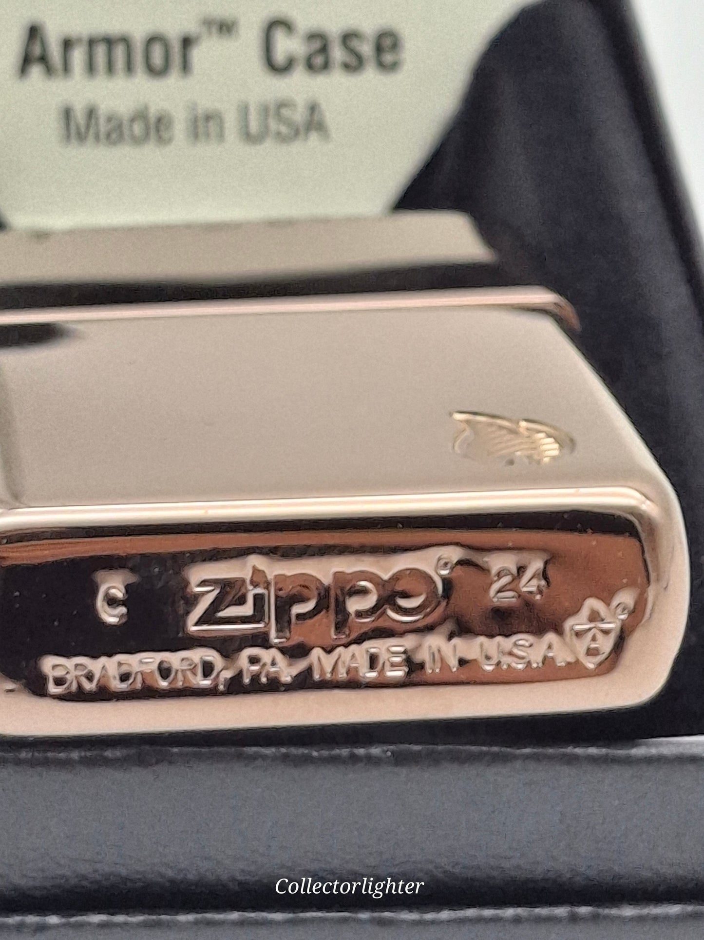 Zippo - Rose Gold Flame Armor Case 60007340