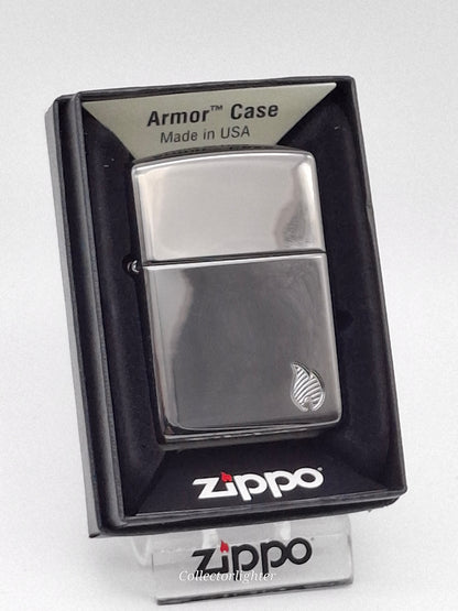 Zippo - High Polished Black Flame Armor Case 60007341