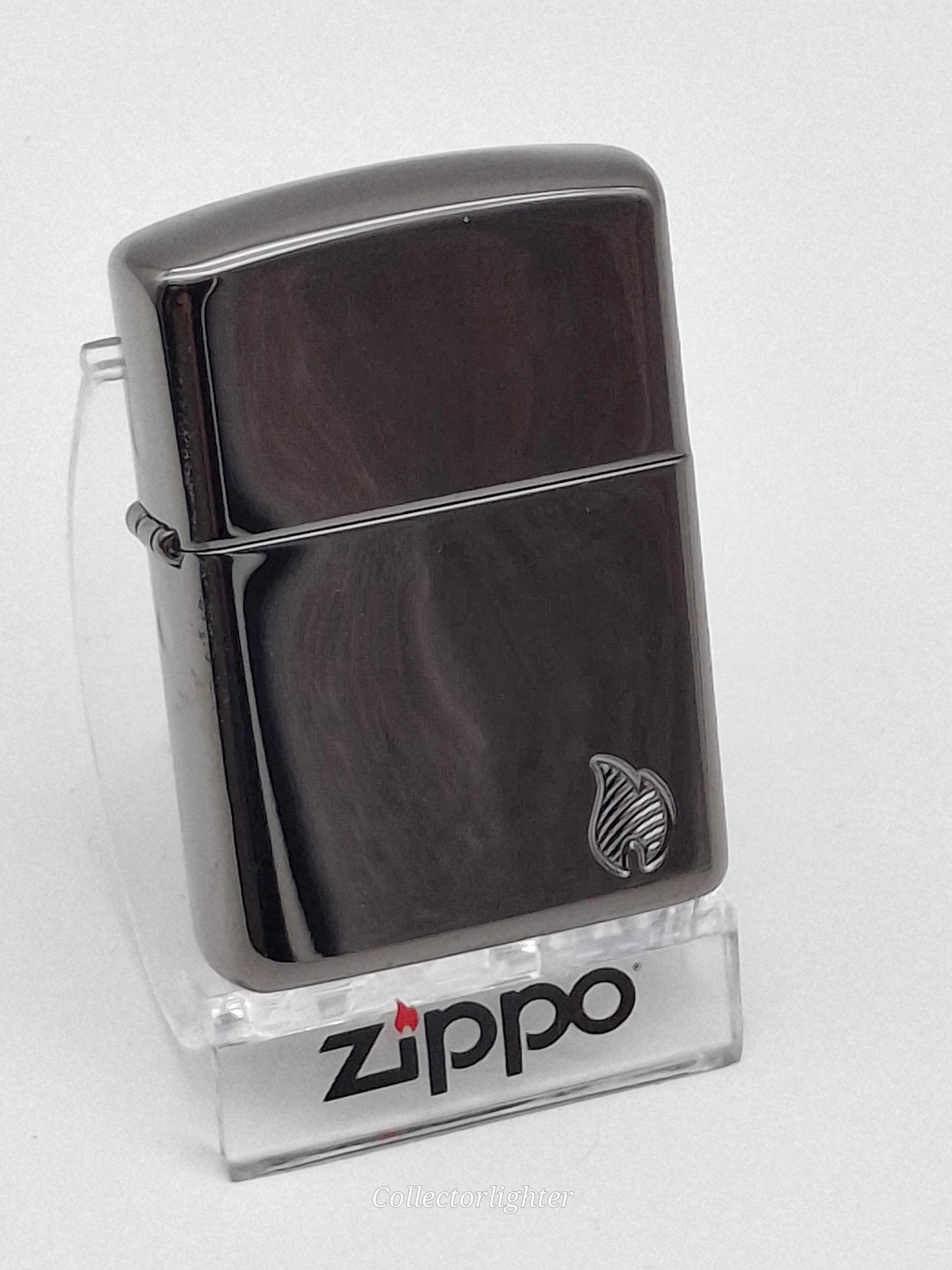 Zippo - High Polished Black Flame Armor Case 60007341