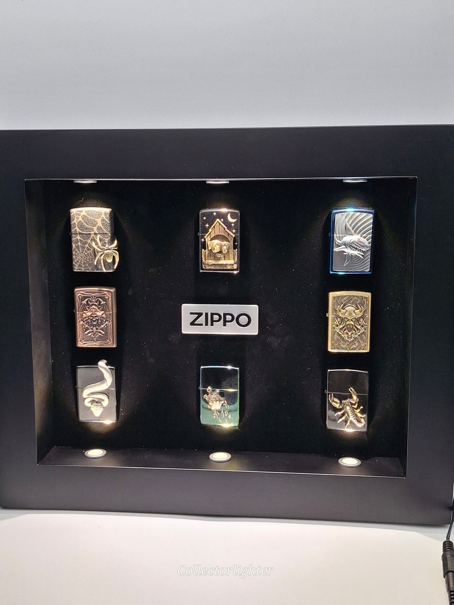 Zippo - Premium Display 8er LED Beleuchtung